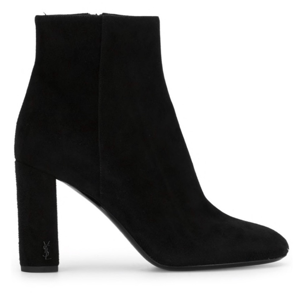 🖤Saint Laurent lou bootie in black suede. size 7.5